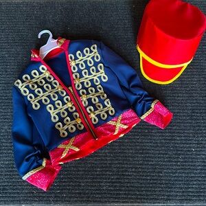 Navy and Red Kid’s Nutcracker/ Michael Jackson Jacket